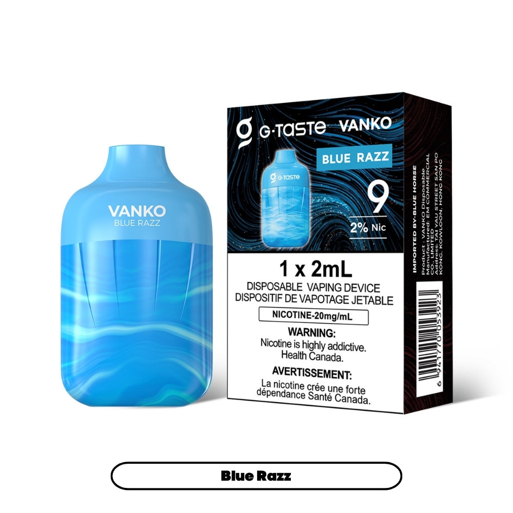 G-Taste Vanko - Blue Razz (5pc/Carton) [Federal]