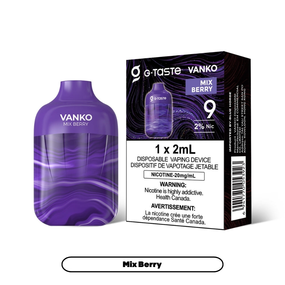 G-Taste Vanko - Mix Berry (5pc/Carton) [Federal]