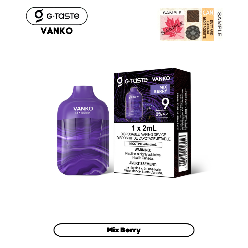G-Taste Vanko - Mix Berry (5pc/Carton)