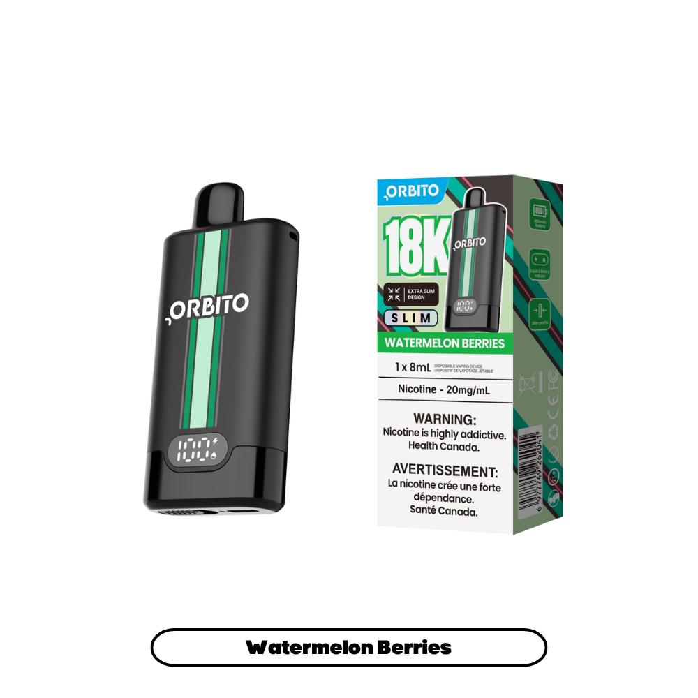Orbito Slim 18K - Watermelon Berries (4pc/Carton) [Alberta]
