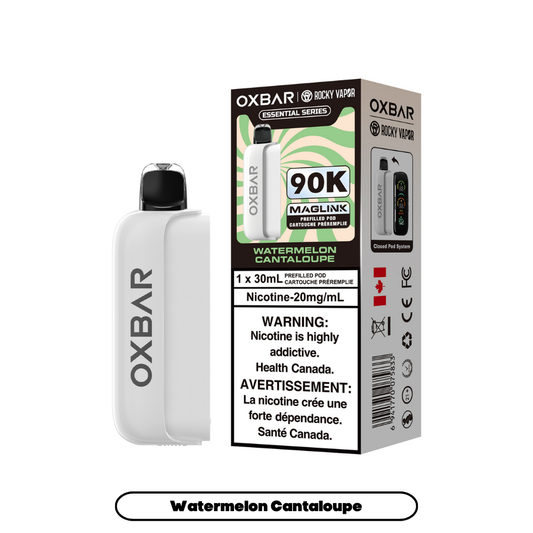 Rocky Vapor Oxbar Maglink - Essential Series - Watermelon Cantaloupe (4pc/Carton) [Alberta] {Prefilled Pods}