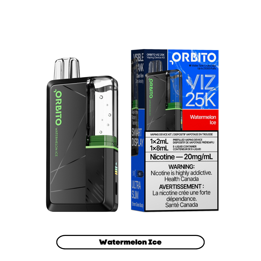 Orbito Viz 25K (2+8mL) - Watermelon Ice (5pc/Carton) [Federal]