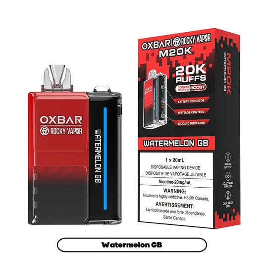 Rocky Vapor Oxbar M20K - Watermelon GB (5pc/Carton) [Federal]