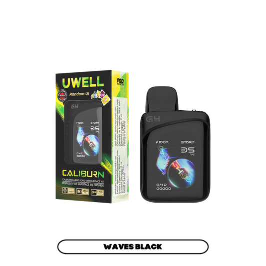 UWELL CALIBURN G4 PRO KOKO POD KIT [CRC] - WAVES BLACK