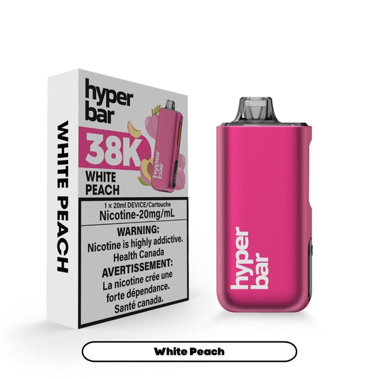 Hyperbar BE38000 - White Peach (5pc/Carton) [Ontario]