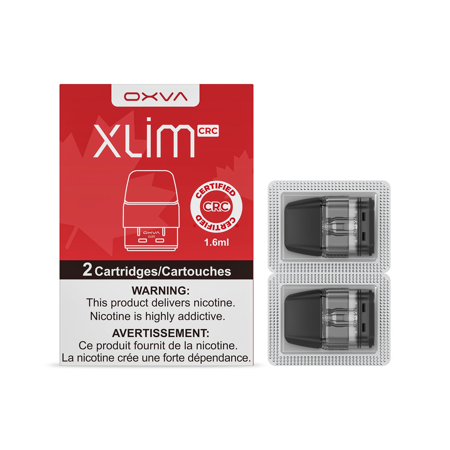 OXVA XLIM 0.6 Ω REPLACEMENT POD [CRC]