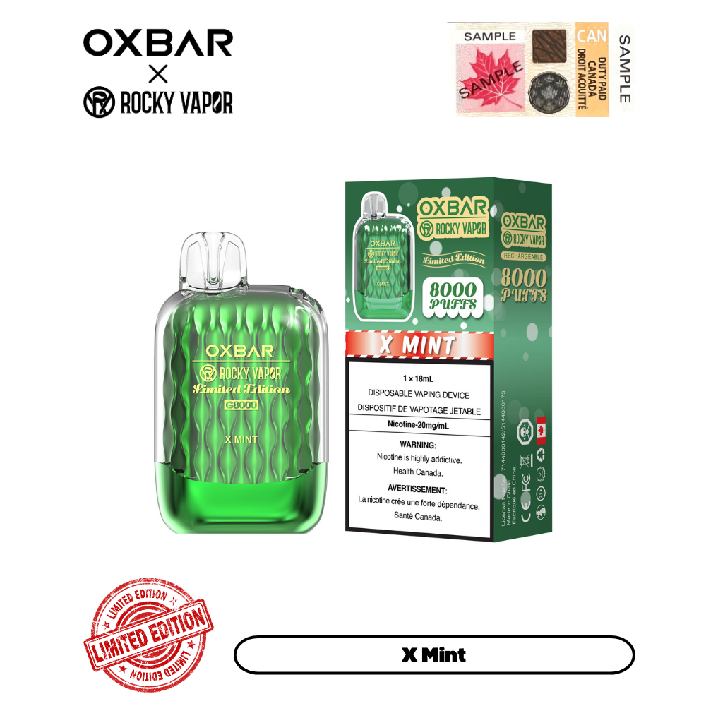 Rocky Vapor OXBAR G-8000 - X Mint