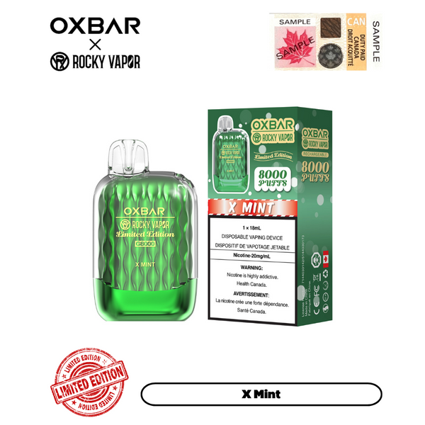 Buy Wholesale Rocky Vapor OXBAR G8000 Disposable Vape