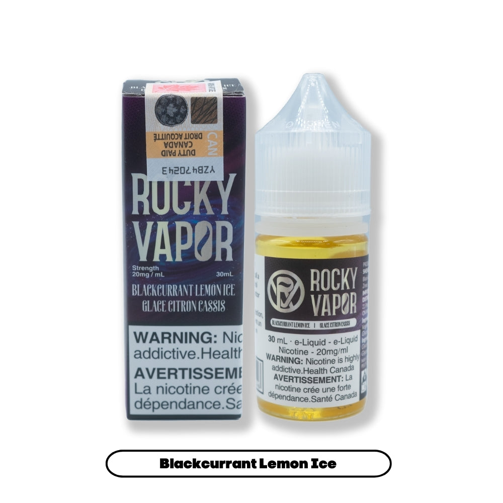 Rocky Vapor E-Liquids - Blackcurrant Lemon Ice [Federal]