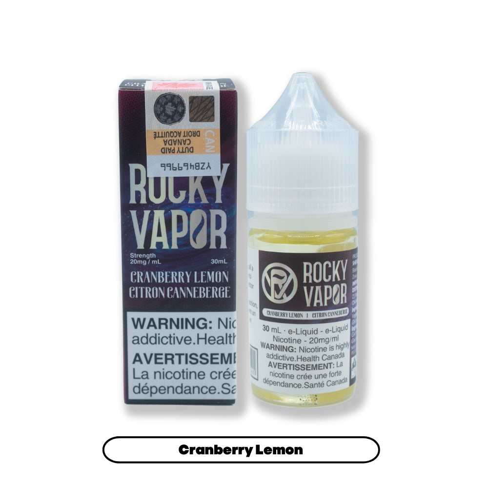 Rocky Vapor E-Liquids - Cranberry Lemon [Federal]